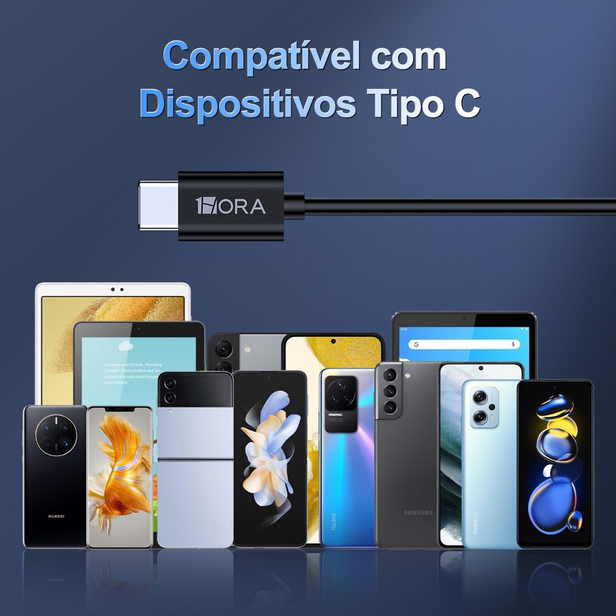 AUT124 em destaque com compatibilidade universal para USB-C